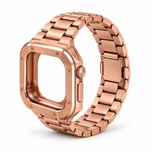 بند و کاور اپل واچ maestro مدل استیل مناسب برای سایز 45MM
